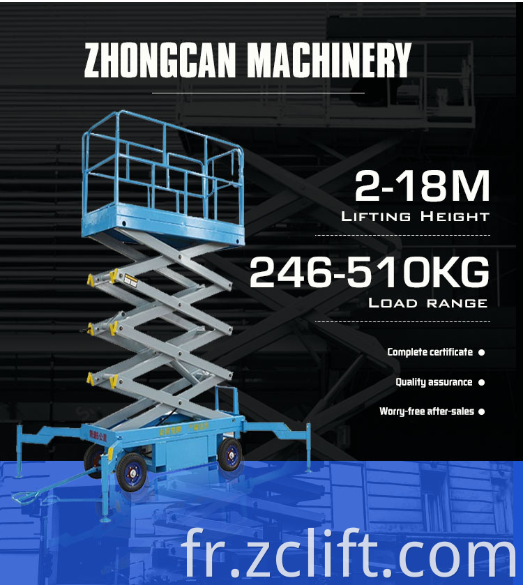 Mobile scissor lift 